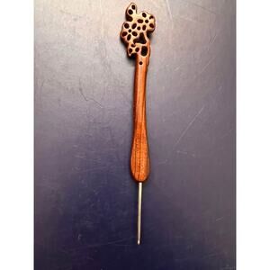 Sandalwood Wooden Crochet Hook  Size 2.0 Please Read Description